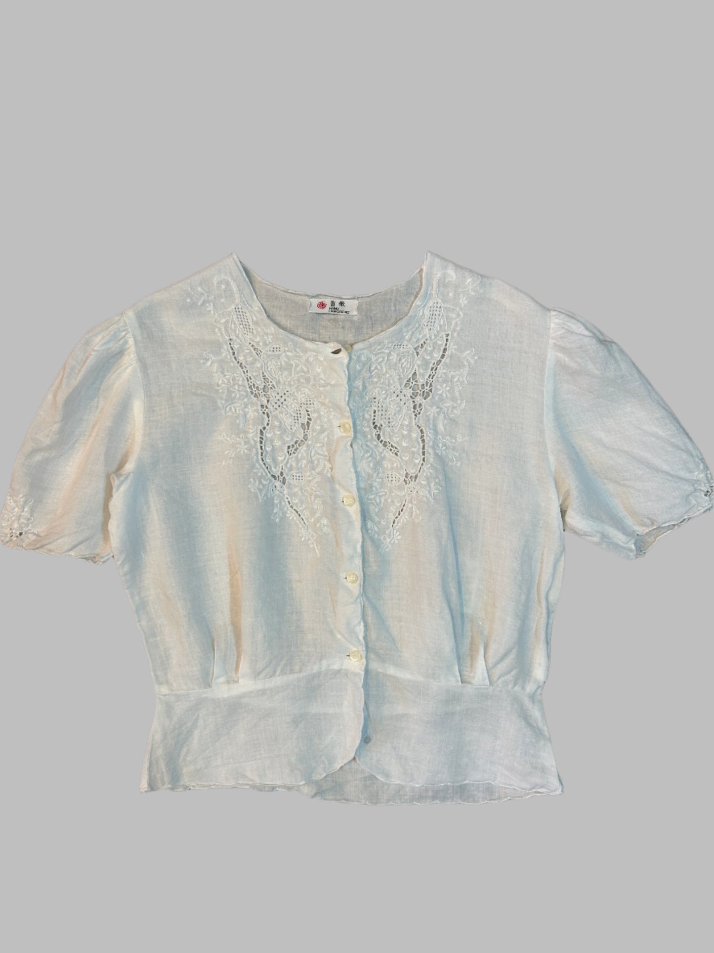 Vintage top with hand embroydery, 8