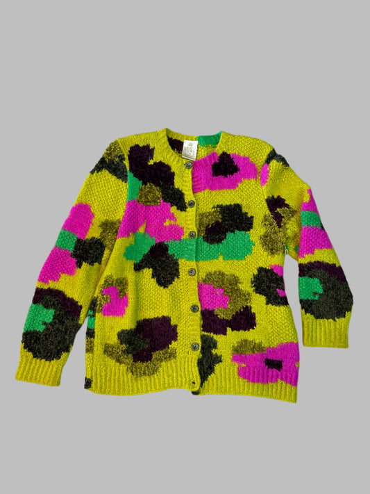 Vintage knit Cardigan, one size
