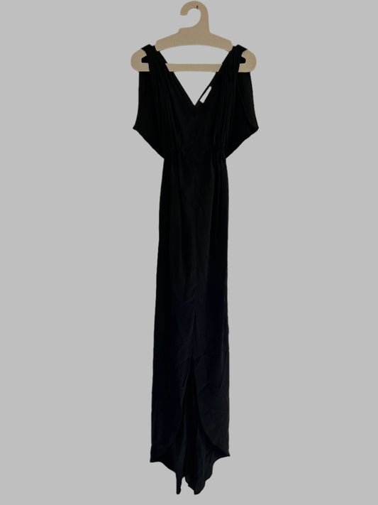 Natasha Silk dress with tie back , S