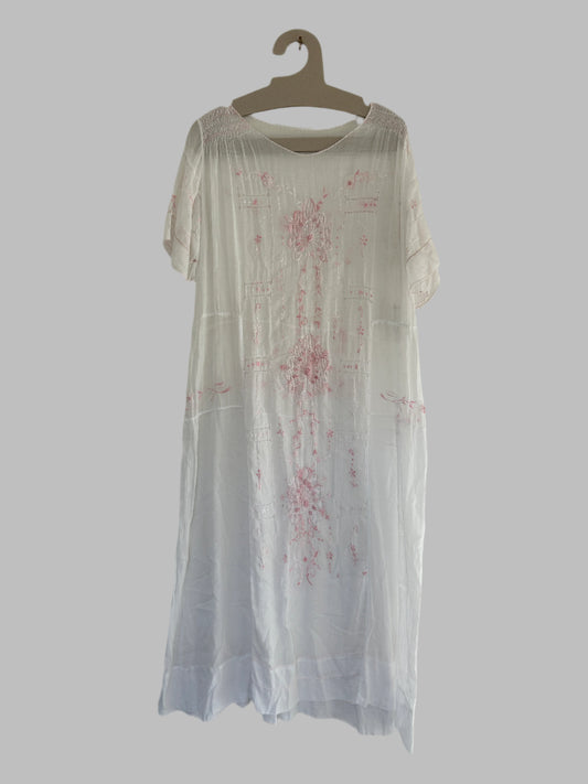 Vintage embroidery dress, 12-14